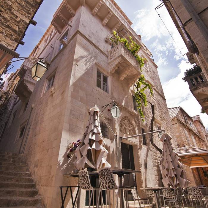 Prijeko Palace, Dubrovnik entrance to the hotel