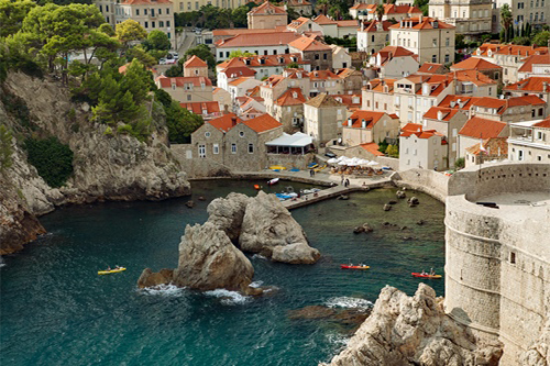 kayaking in Dubrovnik