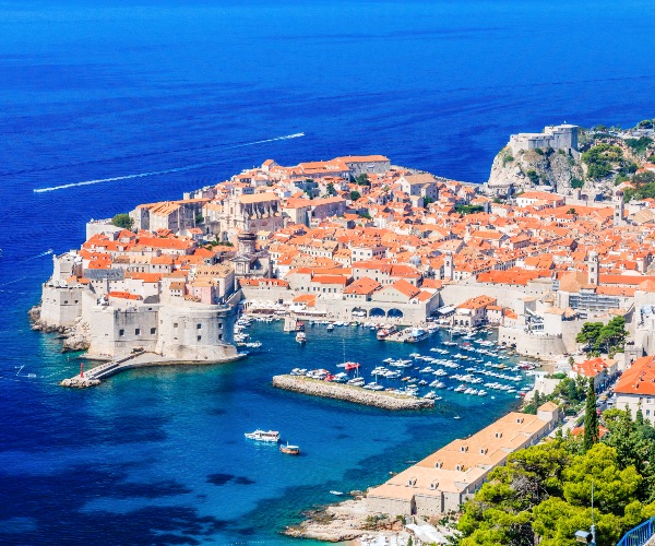 View of Dubrovnik Old Town